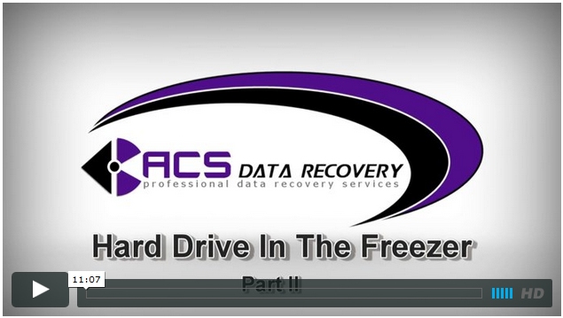 freezing hard drive data recovery