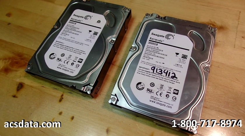 Seagate hard drive data recovery on a 3TB drive that was dropped.